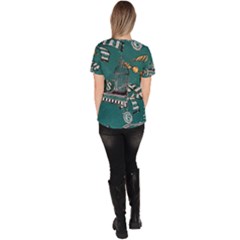 Women s V-Neck Scrub Top 
