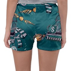 Women s Satin Sleepwear Shorts 