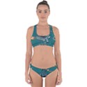 Cross Back Hipster Bikini Set 