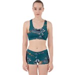 Slytherin Pattern Work It Out Gym Set