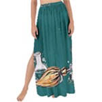 Slytherin Pattern Maxi Chiffon Tie-Up Sarong