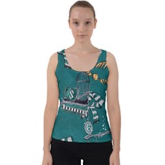 Velvet Tank Top 