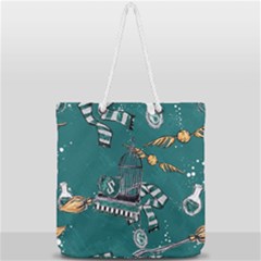 Full Print Rope Handle Tote (Large) 
