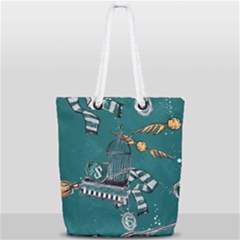 Full Print Rope Handle Tote (Small) 