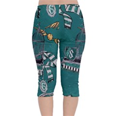 Velvet Capri Leggings  