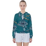 Slytherin Pattern Women s Tie Up Sweat