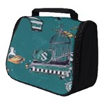 Slytherin Pattern Full Print Travel Pouch (Small)