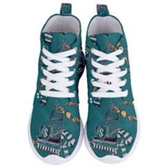 Women s Lightweight High Top Sneakers 