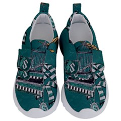 Kids  Velcro No Lace Shoes 