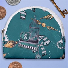 Horseshoe Style Canvas Pouch 
