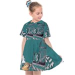 Slytherin Pattern Kids  Sailor Dress