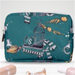 Slytherin Pattern Make Up Pouch (Medium)