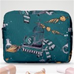 Slytherin Pattern Make Up Pouch (Large)