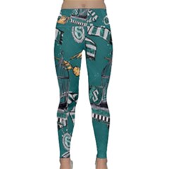 Lightweight Velour Classic Yoga Leggings 