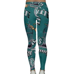 Lightweight Velour Classic Yoga Leggings 