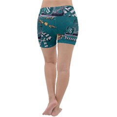 Lightweight Velour Yoga Shorts 