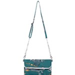Slytherin Pattern Mini Crossbody Handbag