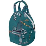 Slytherin Pattern Travel Backpacks
