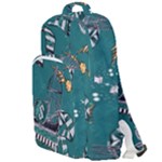 Slytherin Pattern Double Compartment Backpack