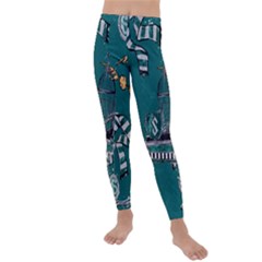 Kids  Lightweight Velour Leggings 