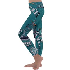 Kids  Lightweight Velour Classic Yoga Leggings 