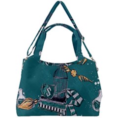 Double Compartment Shoulder Bag 