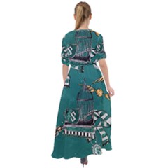 Waist Tie Boho Maxi Dress 