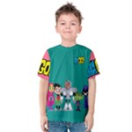 TEEN TITANS GO Unisex Kid s Custom Made T-Shirt SIZE   6 Kids  Cotton Tee