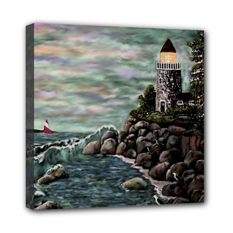 Masons s Point Mini Canvas 8  x 8  (Stretched) from ArtsNow.com