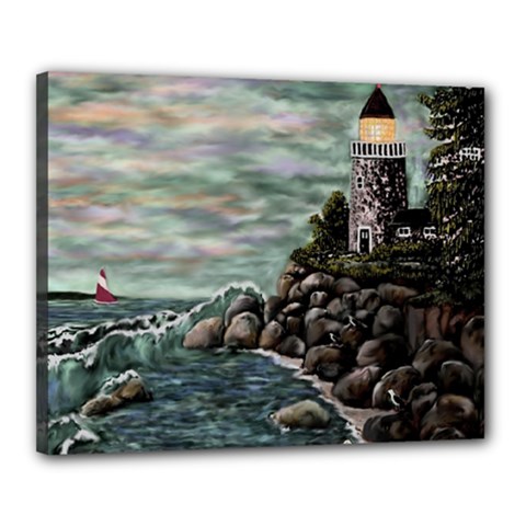 Masons s Point Canvas 20  x 16  (Stretched) from ArtsNow.com