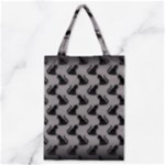 Black Cats On Gray Classic Tote Bag