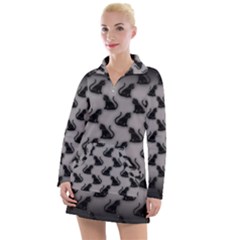 Women s Long Sleeve Casual Dress 