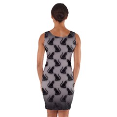 Wrap Front Bodycon Dress 