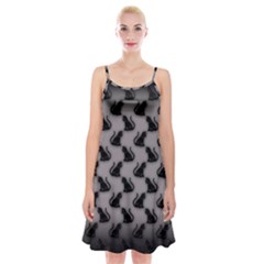 Spaghetti Strap Velvet Dress 