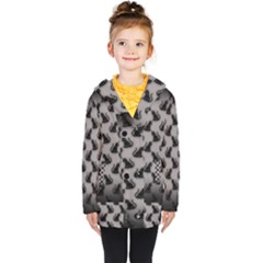 Kids  Double Breasted Button Coat 