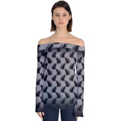 Off Shoulder Long Sleeve Top 