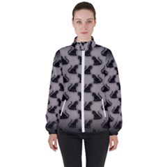 Women s High Neck Windbreaker 
