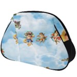 clouds angel cherubs  Full Print Accessory Pouch (Big)