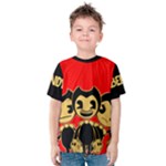 BENDY Unisex Kid s Custom Made T-Shirt Kids  Cotton Tee  SIZE 10 Kids  Cotton Tee