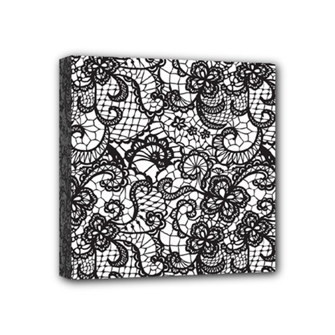 Encaje Mini Canvas 4  x 4  (Stretched) from ArtsNow.com