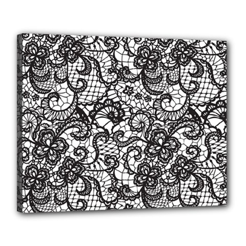 Encaje Canvas 20  x 16  (Stretched) from ArtsNow.com