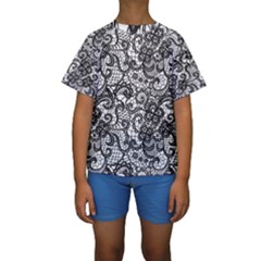 Kids  Short Sleeve Swimwear 