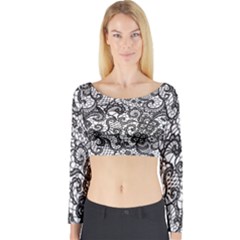 Long Sleeve Crop Top 