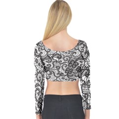 Long Sleeve Crop Top 