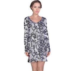 Long Sleeve Nightdress 