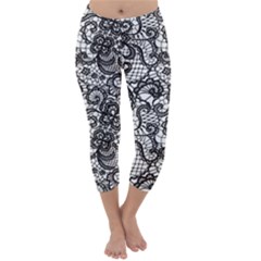 Capri Winter Leggings Front Capri Winter Leggings Front