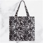 Encaje Zipper Grocery Tote Bag