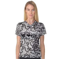 V-Neck Sport Mesh T-Shirt 