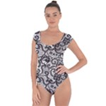 Encaje Short Sleeve Leotard 