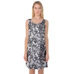 Encaje Sleeveless Satin Nightdress